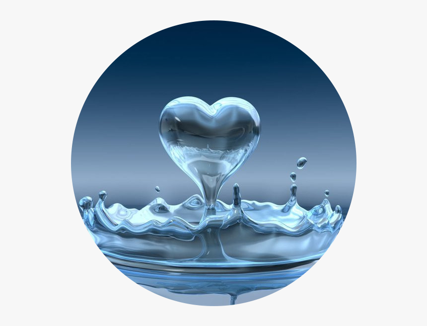 Dedicated To Indiana S Water Quality Needs - Love Symbols In Water, HD Png Download