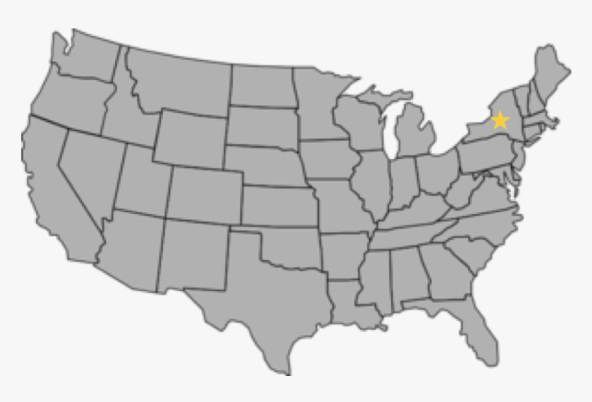 Made In Usa - Dust Bowl On A Map, HD Png Download