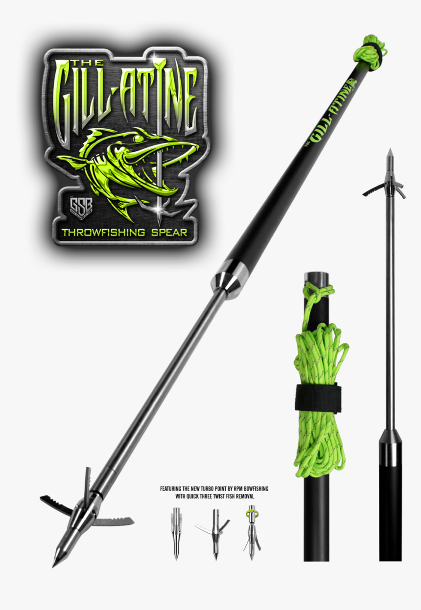 Spear Multiview-green - Bowfishing Spear, HD Png Download
