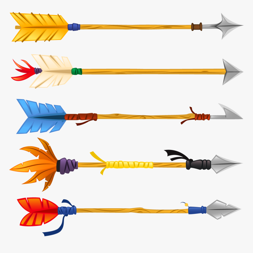 Arrow Euclidean Vector Feather - Arrow, HD Png Download