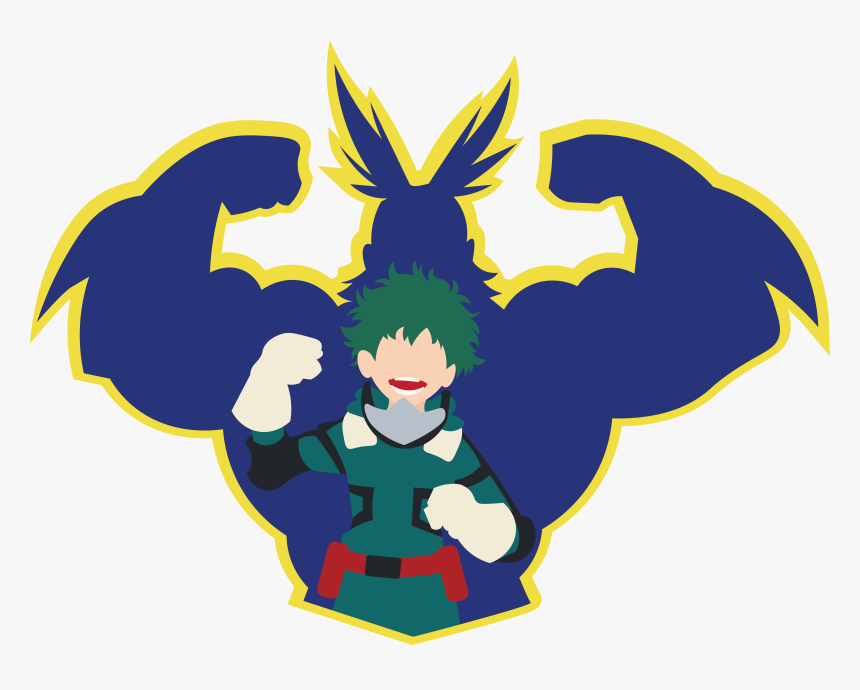 Transparent Deku Png - All Might Deku Png, Png Download