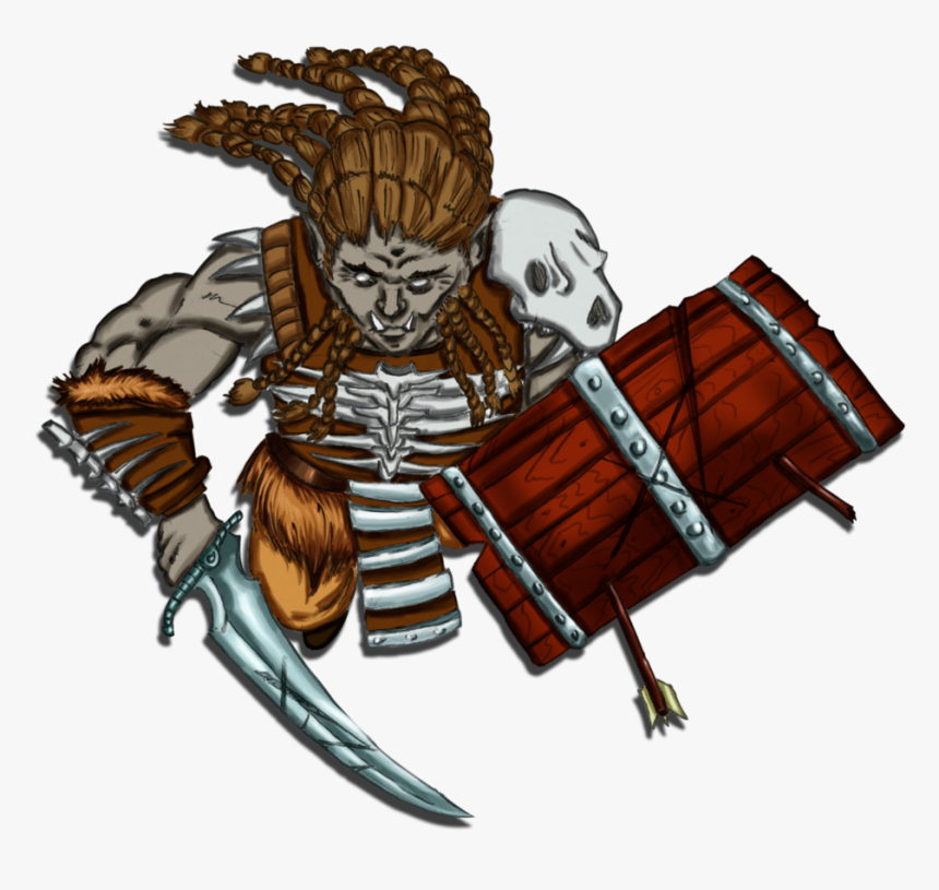 Swtor Warrior Png For Free Download - Token Orc Roll 20, Transparent Png