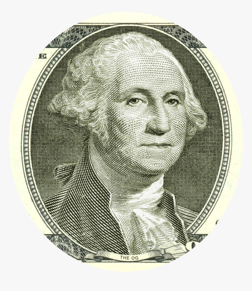 Transparent $100 Bill Png - Georges Washington, Png Download