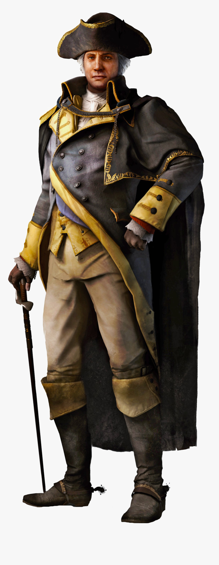 George Washington Png Image Background - George Washington Ac 3, Transparent Png