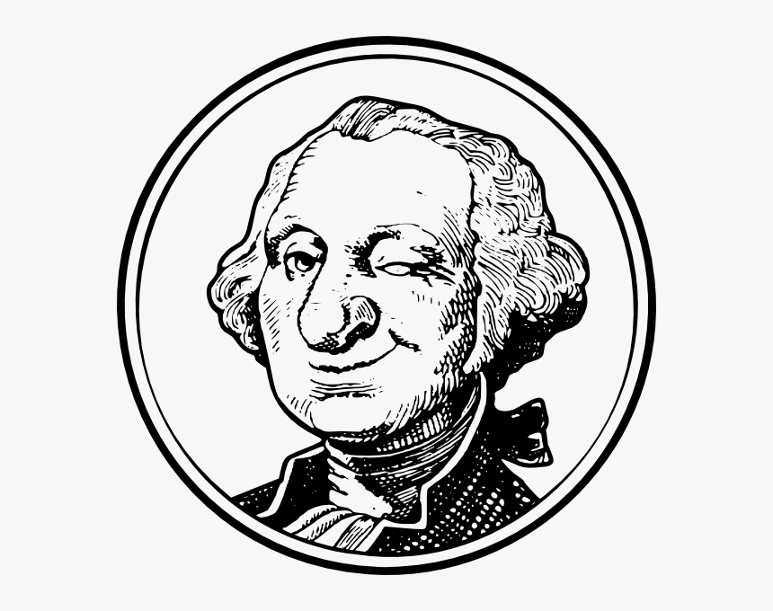 George Washington Svg Clip Arts - George Washington Funny Cartoon, HD Png Download