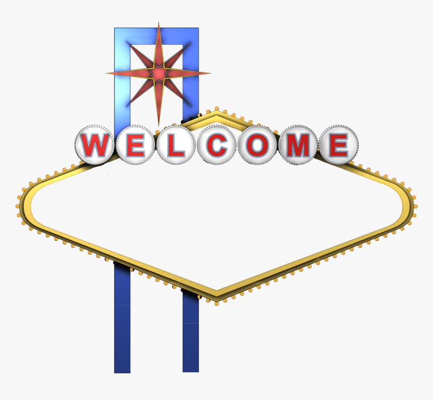 Welcome To Fabulous Las Vegas Sign Photography - Welcome To Las Vegas Png, Transparent Png