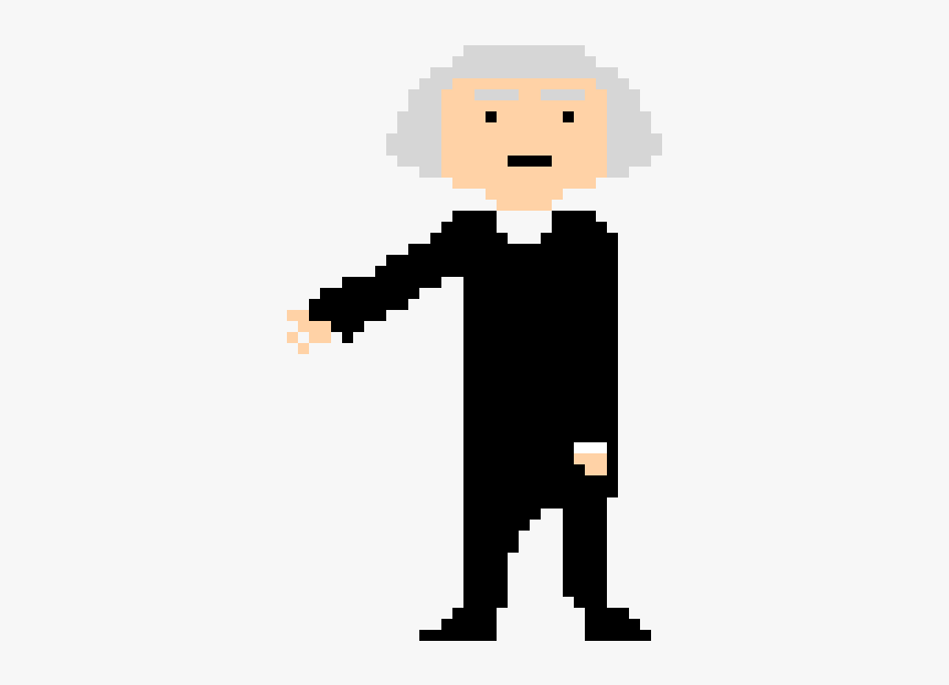 George Washington Pixel Art, HD Png Download