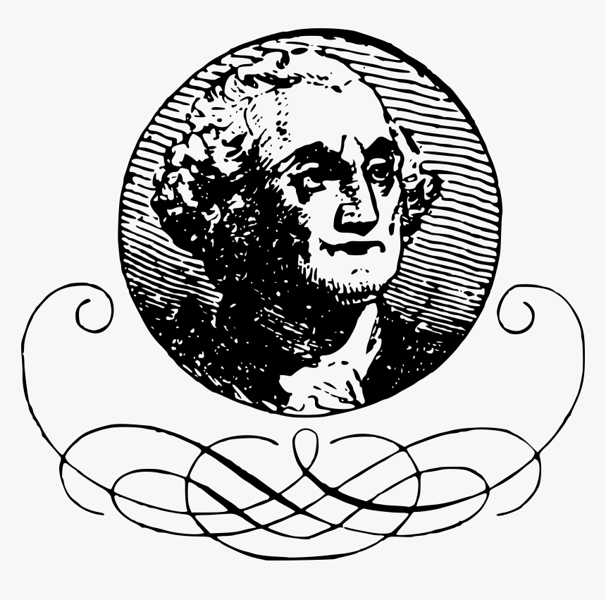 George Washington Head - Illustration, HD Png Download