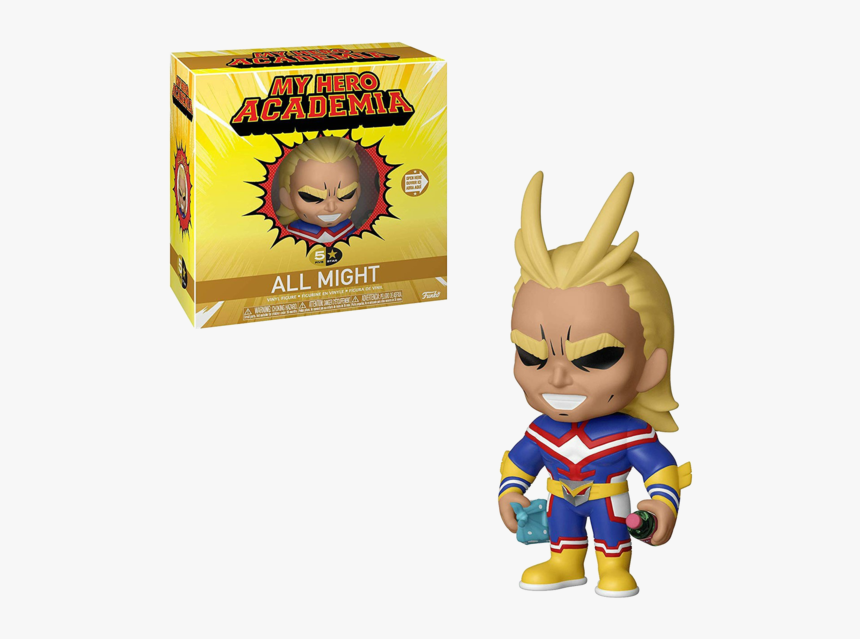 Funko Star 5 My Hero Academia All Might, HD Png Download