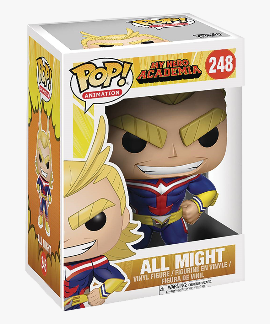 Pop Anime Mha All Might, HD Png Download