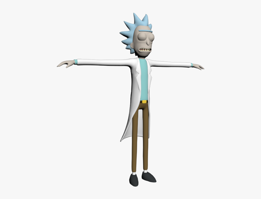 Download Zip Archive - Models Resource Rick And Morty, HD Png Download