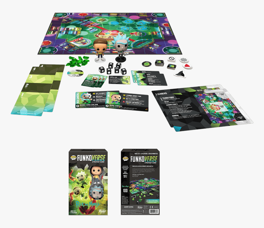 Funkoverse Strategy Game Rick And Morty, HD Png Download