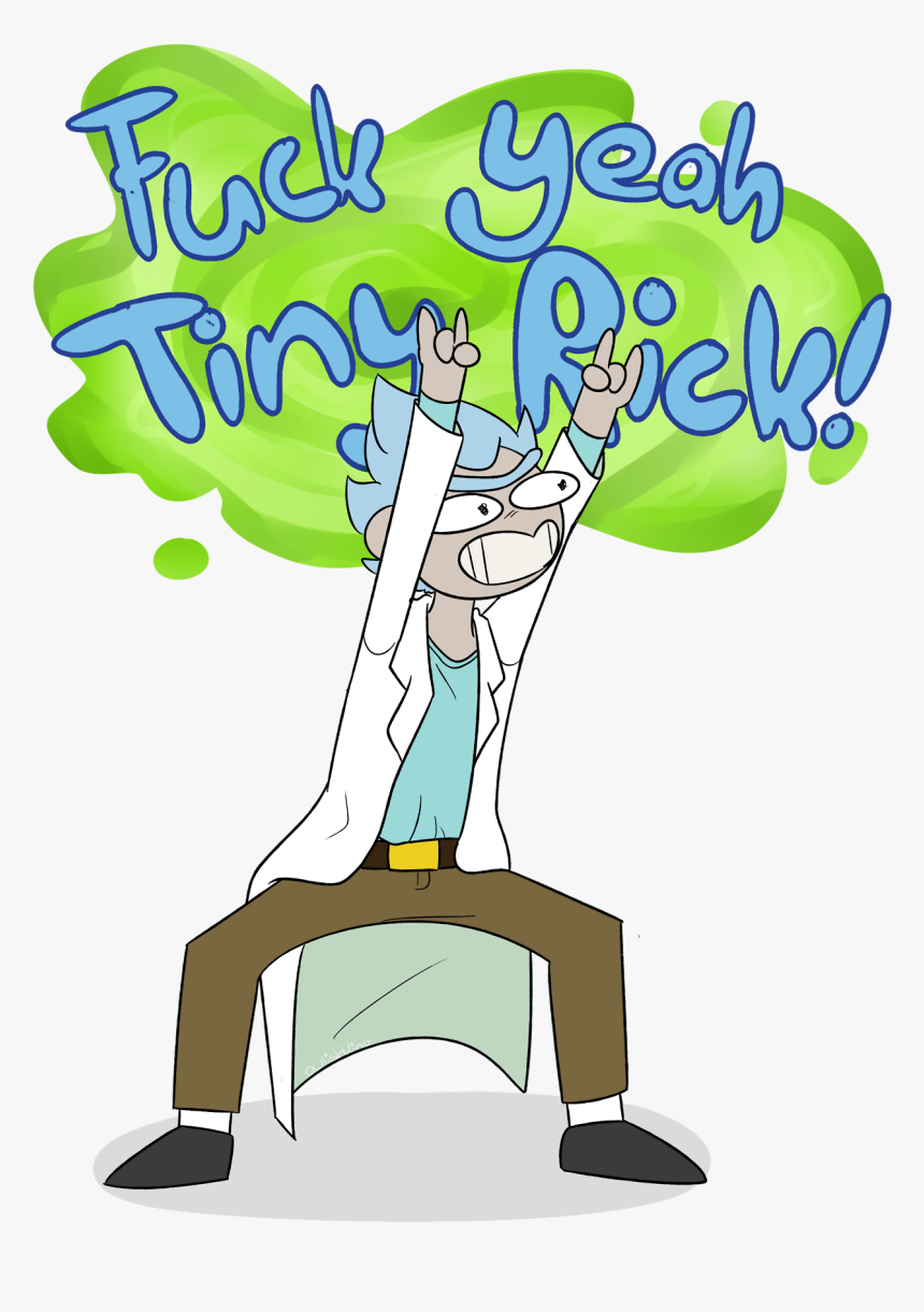 Rick And Morty Rick Sanchez Tiny Rick R&m Rick Morty - Rick Sanchez, HD Png Download