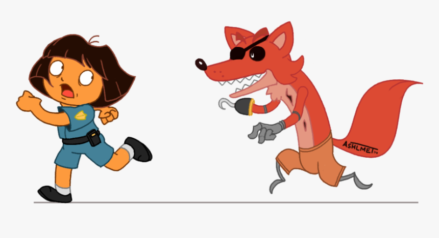 Five Nights At Freddy S 3 Minecraft Clipart , Png Download - Five Nights At Freddy's Dora, Transparent Png