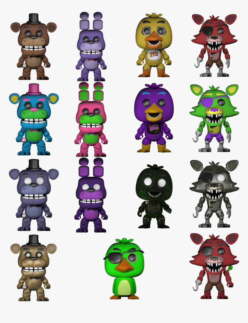 Five Nights At Freddy's Funko Pops, HD Png Download