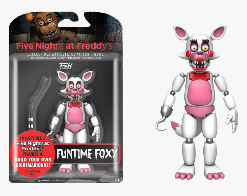 Transparent Five Nights At Freddy S Foxy Png - Funko Fnaf Funtime Foxy, Png Download