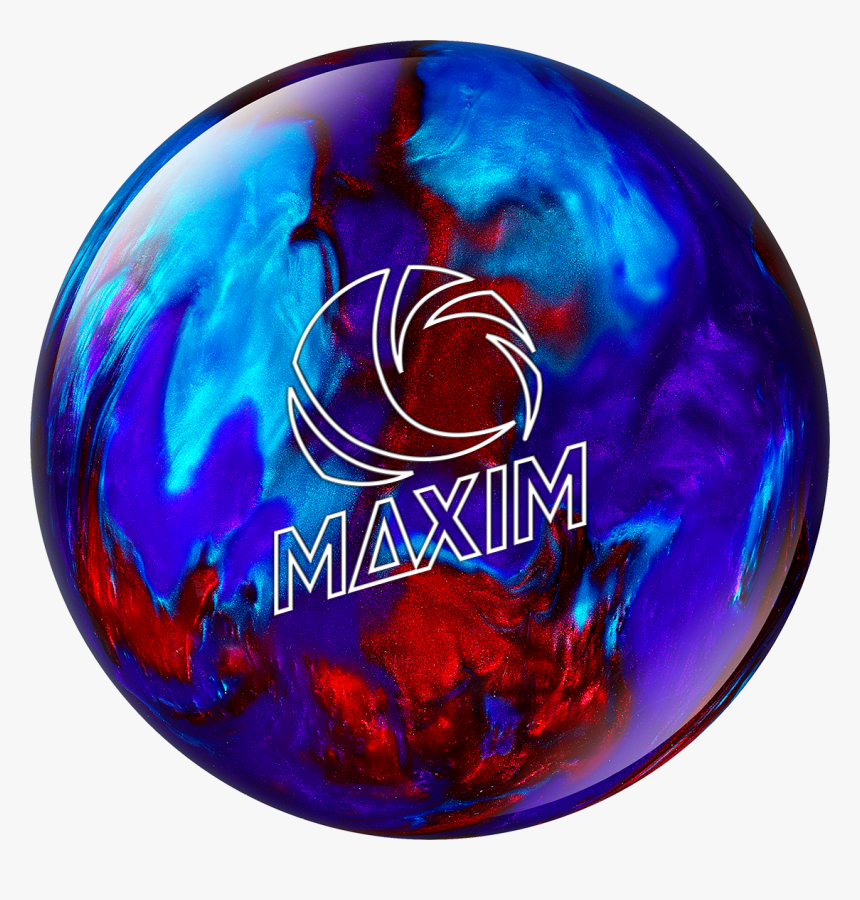 Maxim Red / Purple / Blue - Magnum Bowling Ball, HD Png Download