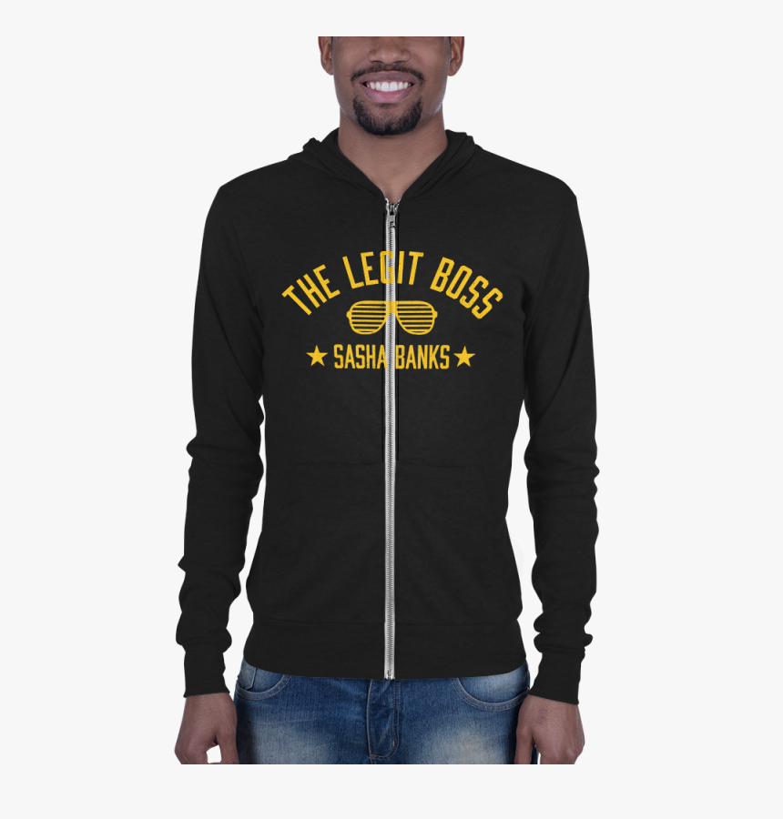 Sasha Banks The Legit Boss - Hoodie, HD Png Download