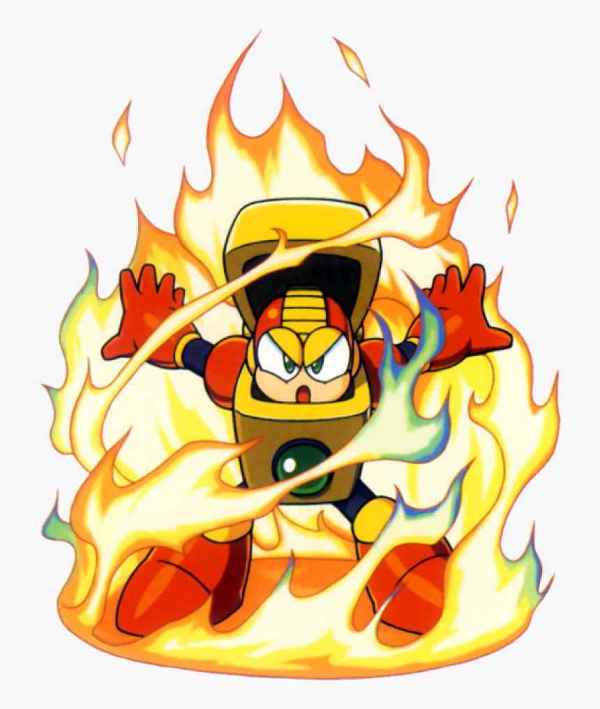 Heat Man Exe Megaman, HD Png Download