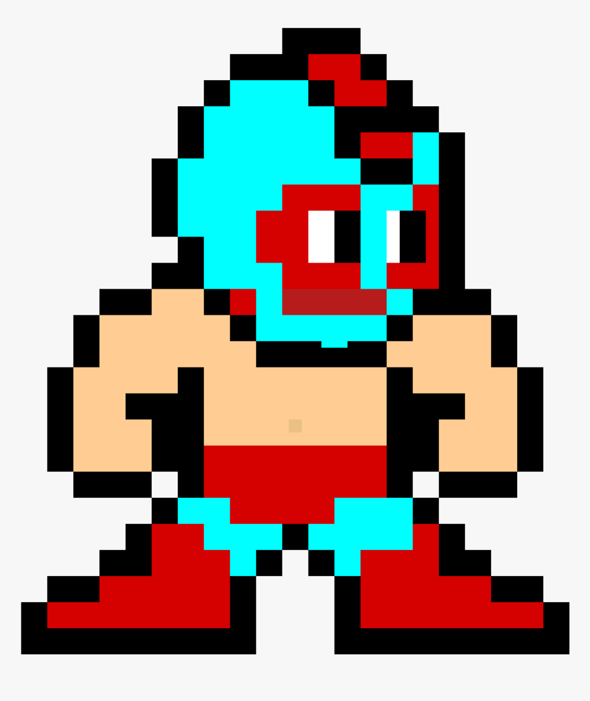 Pepsi Man Pixel Art , Png Download - Mega Man 8 Bits Png, Transparent Png