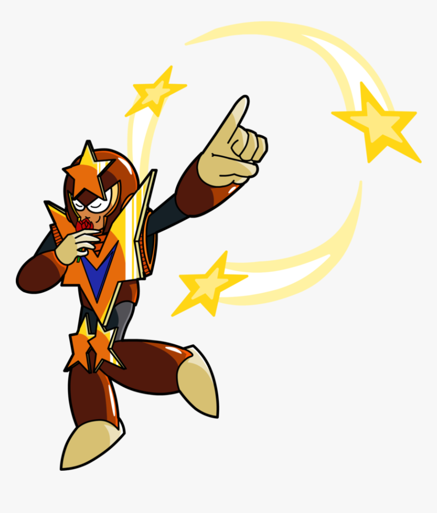 Drawing Mega Man 5 Artist Illustration - Star Man Mega Man 5, HD Png Download