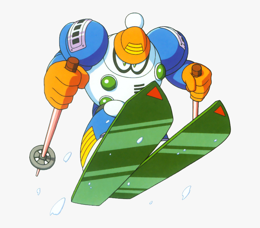 Blizzardmugshot - Mega Man Blizzard Man, HD Png Download