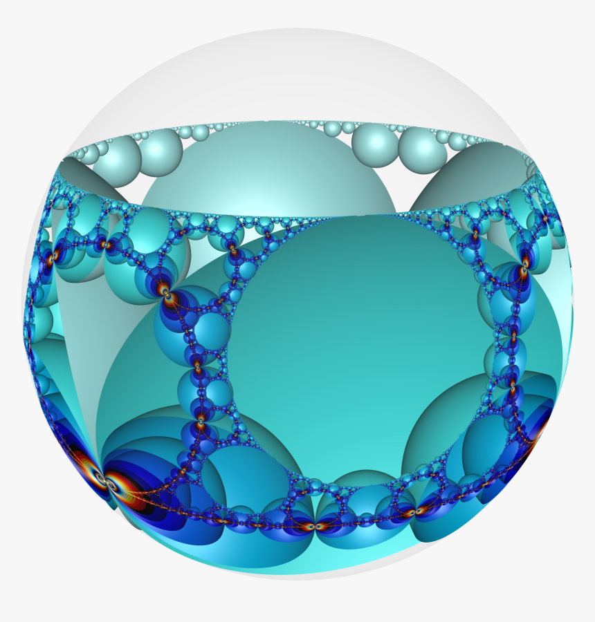 Hyperbolic Honeycomb I 4 I Poincare - Circle, HD Png Download