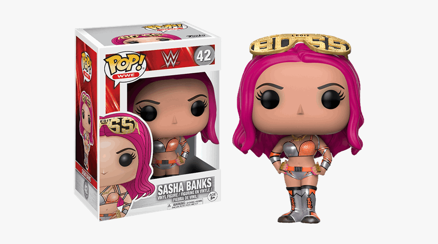 Wwe Sasha Banks Pop Vinyl, HD Png Download