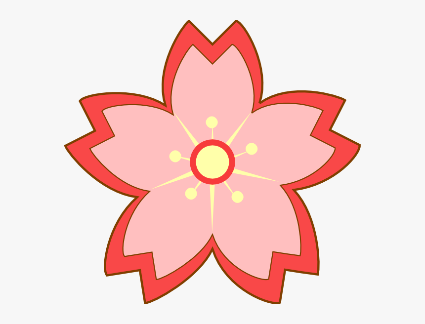 Sakura Flower Clipart, HD Png Download