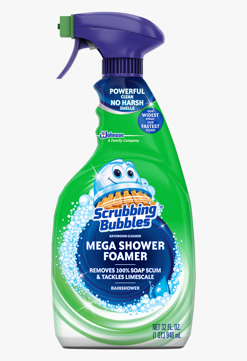 Scrubbing Bubbles Mega Shower Foamer Trigger - Scrubbing Bubbles, HD Png Download