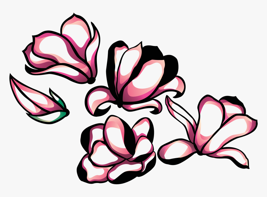 By Yenty Jap Fake Tattoo, Flower Petals - Tattoo, HD Png Download
