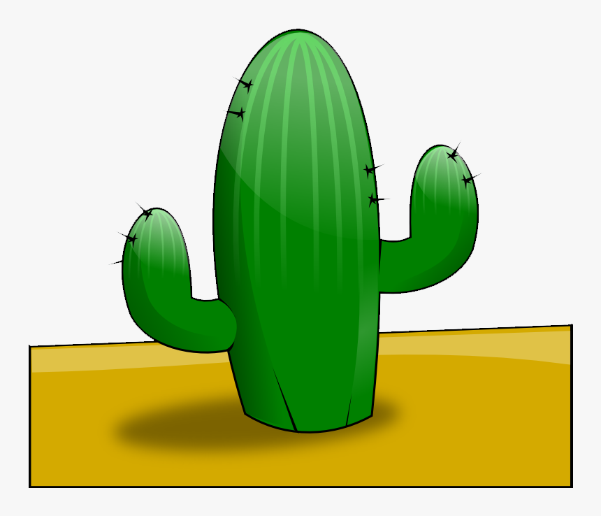 Animated Desert Clipart Clipartfox - Desert Plants Clip Art, HD Png Download