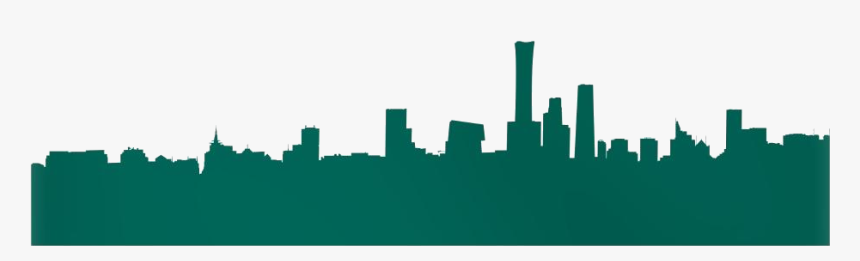 China City Skyscraper Png Transparent Images - Skyscraper Silhouette, Png Download