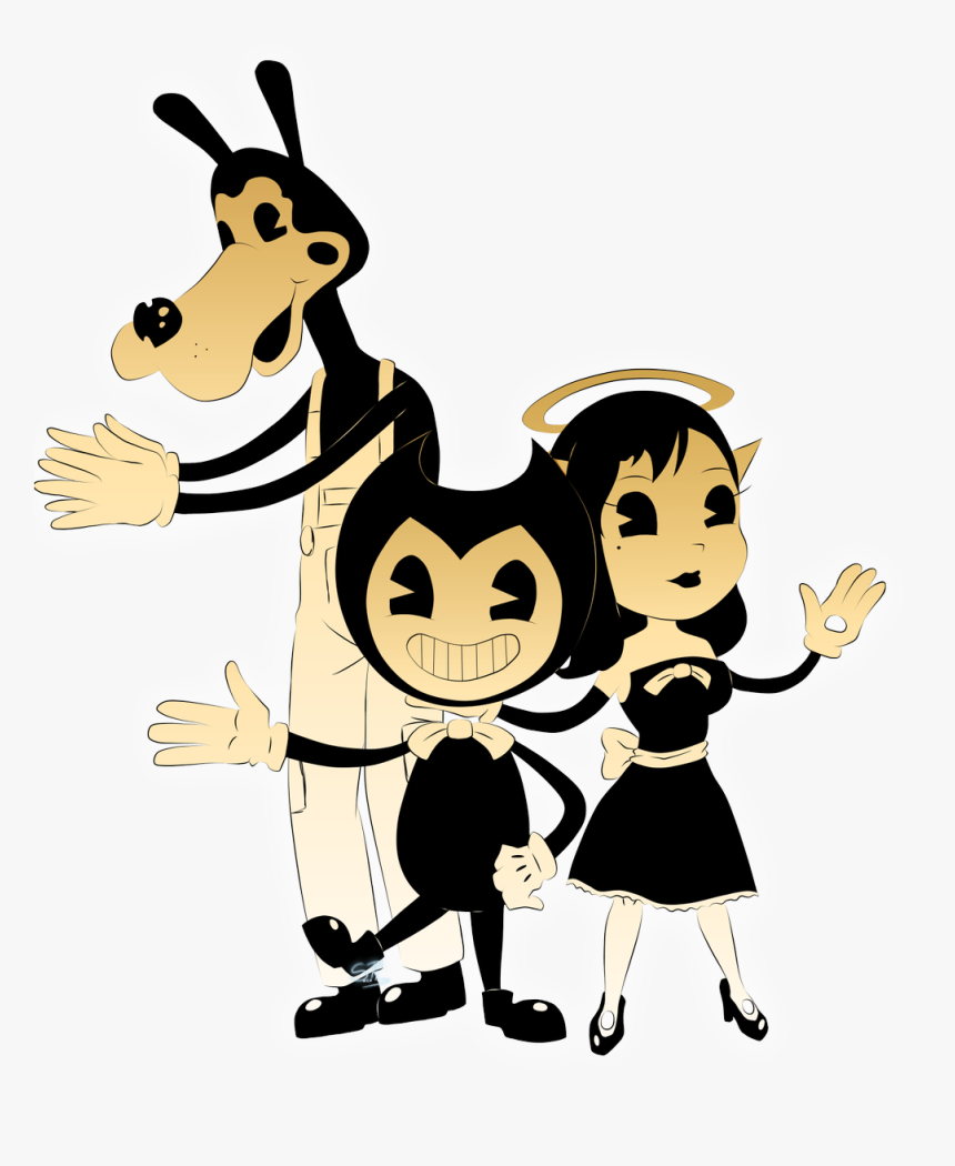 Pin By Bon Bon The Gamer Bunny On Bendy And The Ink - Bendy And The Ink Machine Characters, HD Png Download