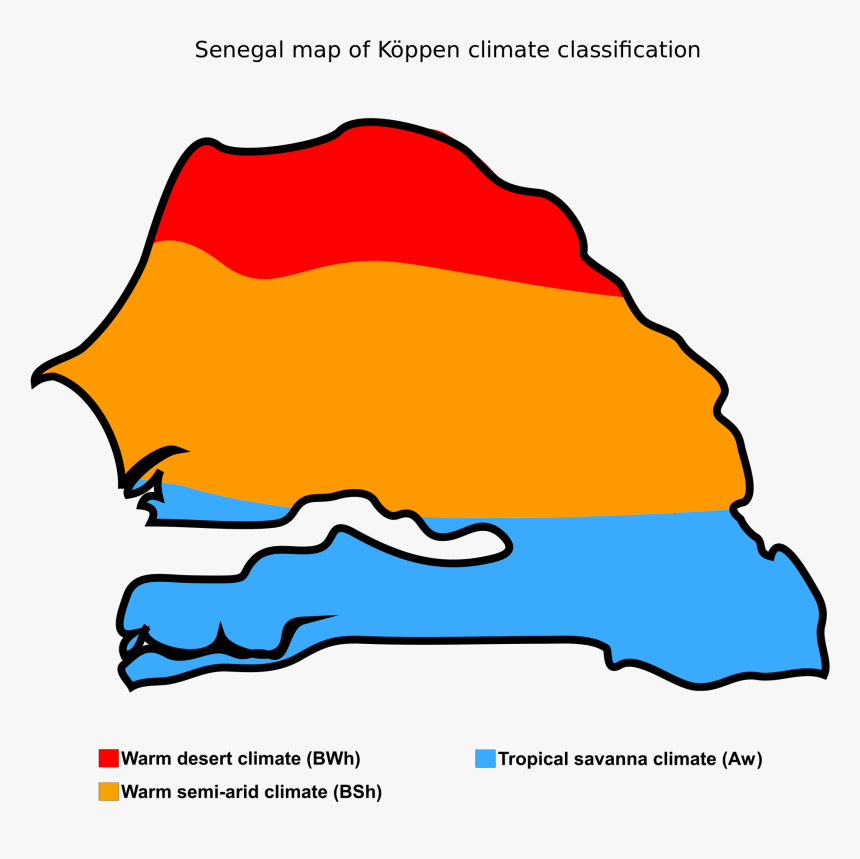 Desert Clipart Tropical Savanna - Senegal Religion Percentage, HD Png Download