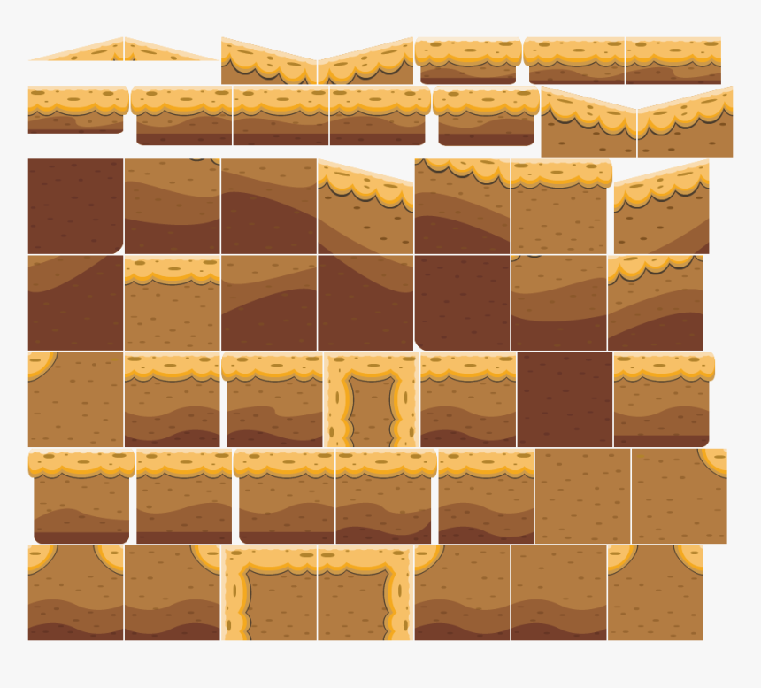 Desert Tile - Tiles 2d Png, Transparent Png