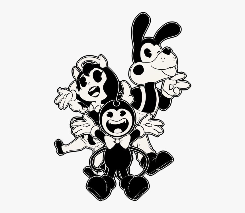 Bendy And The Ink Machine Chibi, HD Png Download