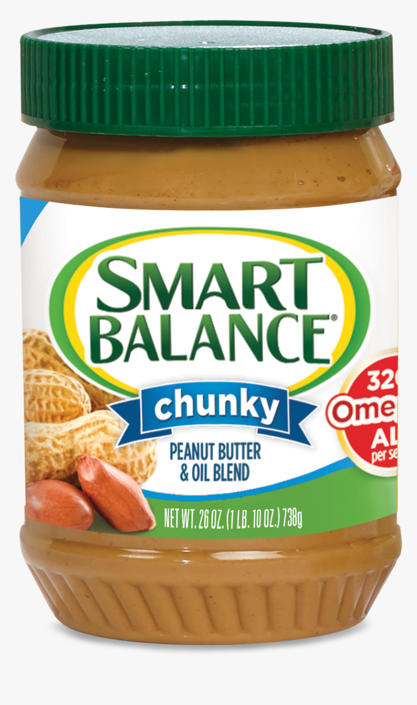 Smart Balance Crunchy Peanut Butter Nutrition, HD Png Download