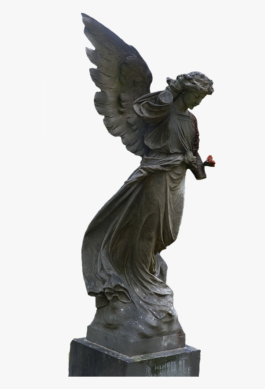 Lawn-ornament - Angel Statues Png, Transparent Png