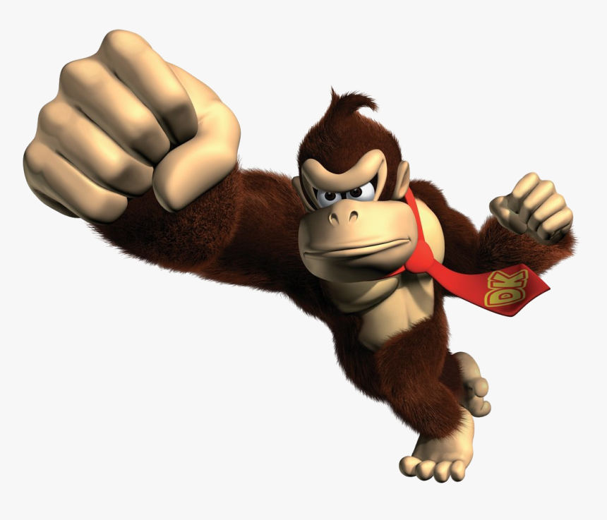 Donkey Kong Png Pic - Donkey Kong Jungle Beat Dk, Transparent Png