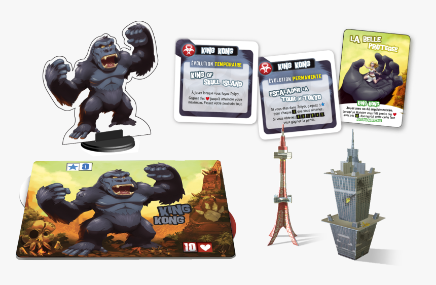 King Of Tokyo Monster Pack, HD Png Download