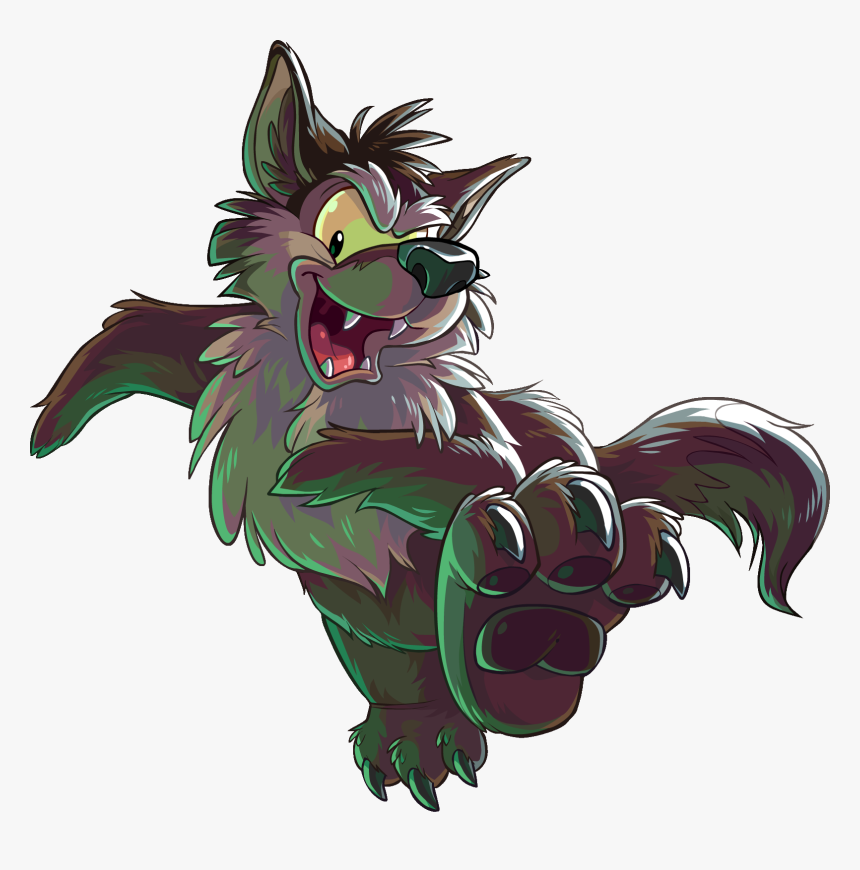 Transparent Rookie Clipart - Club Penguin Werewolf Rookie, HD Png Download
