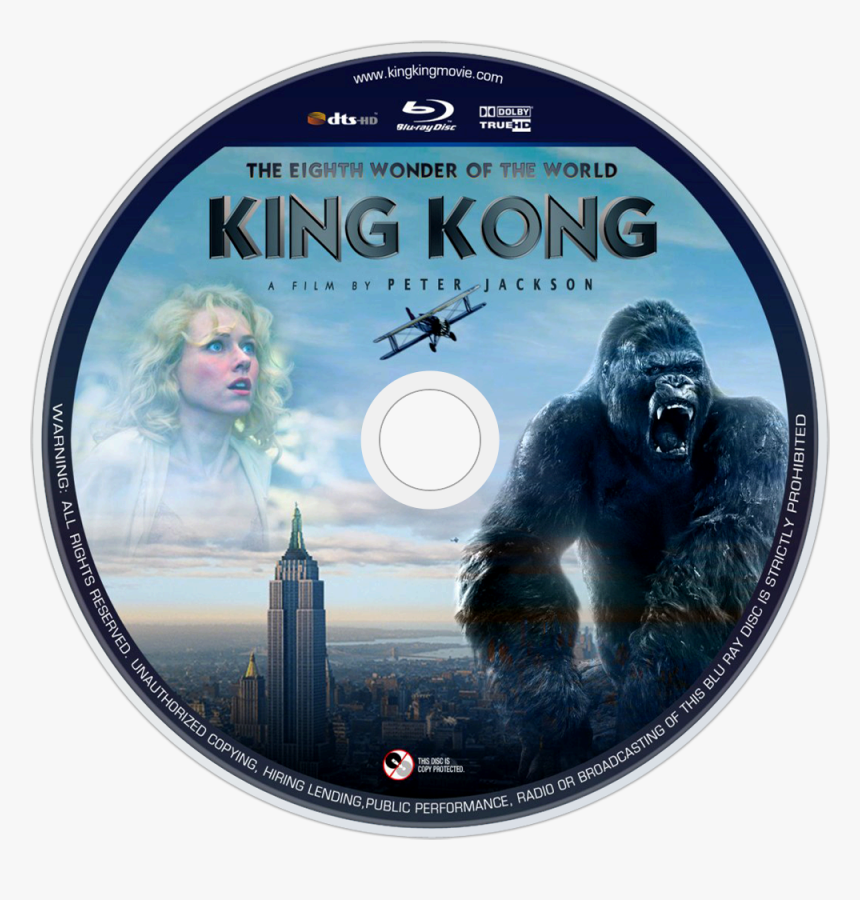 King Kong Blu Ray Disc, HD Png Download