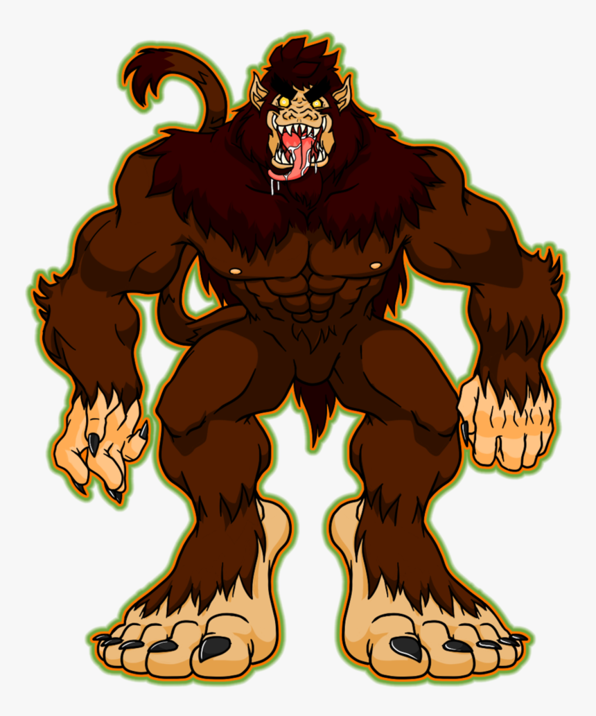 Werewolf Bigfoot By Catchshiro-d5jf9ed, HD Png Download
