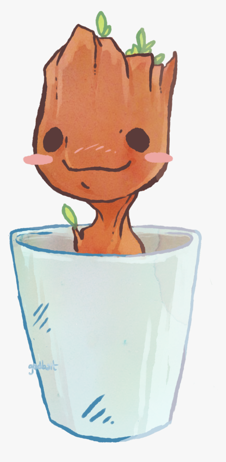 Fan Art Gotg Guardians Rocket Guardians Of The Galaxy - Groot Guardians Of The Galaxy Fanart, HD Png Download