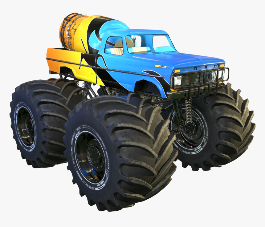 Bigfoot Monster Truck 3d, HD Png Download