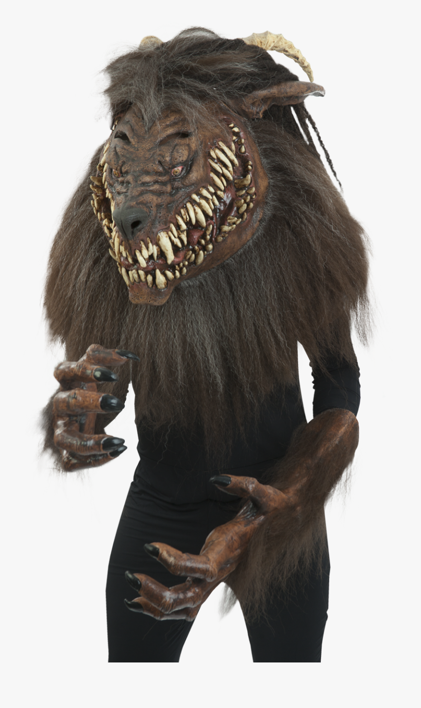Snarling Werewolf ⠀⠀⠀⠀⠀⠀⠀ - Disfraz De Hombre Lobo, HD Png Download