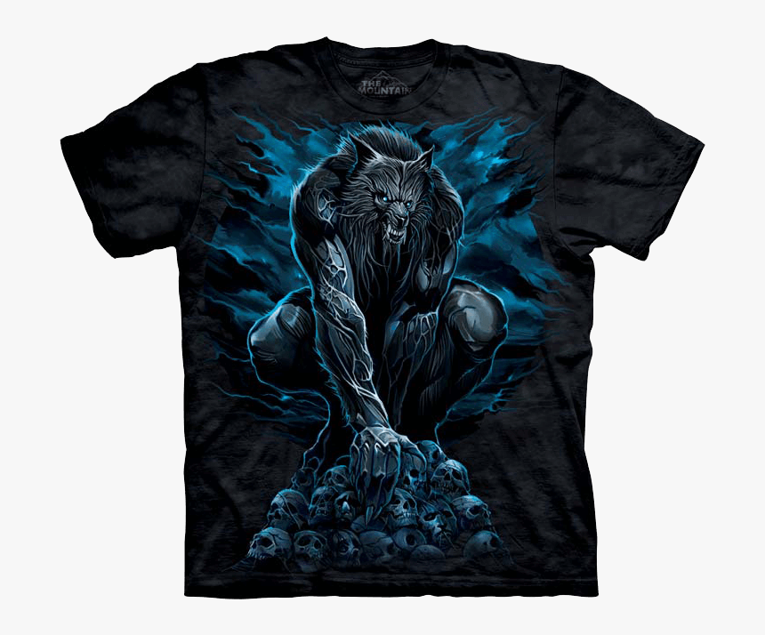 Werewolf Rising T-shirt - Werewolf Moon, HD Png Download