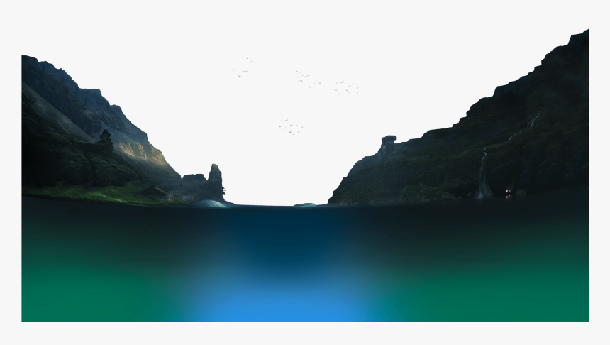 Transparent Sky Vector Png - Vector Cliff Png, Png Download