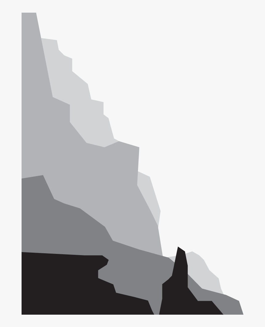 He Was The First-ever Black Superhero In Mainstream - Cliff Transparent Background Silhouette, HD Png Download